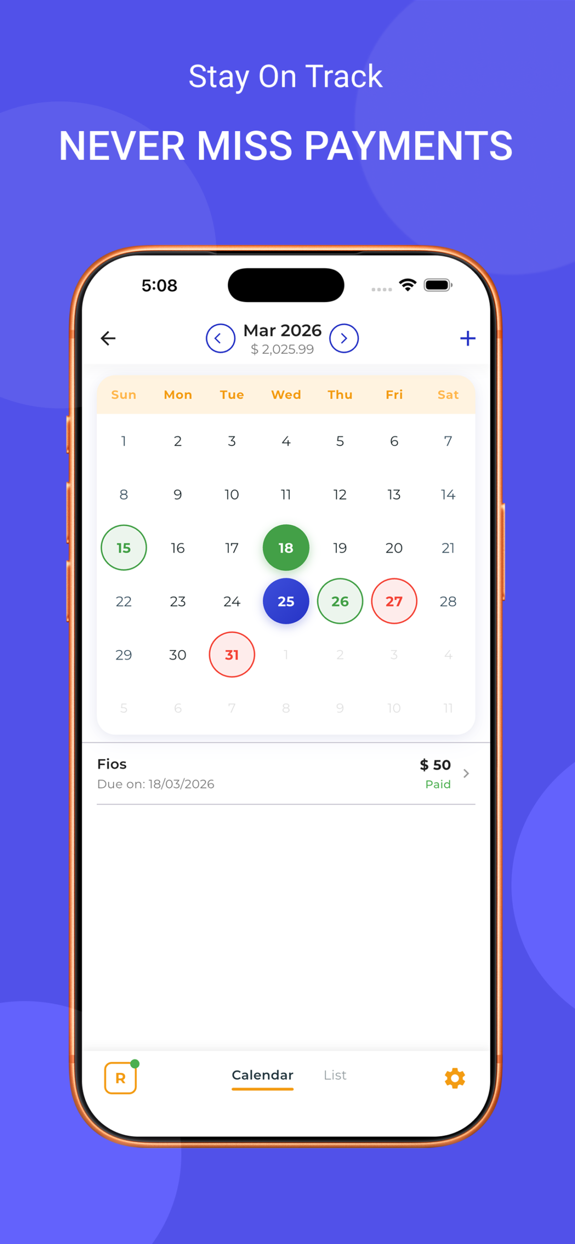 Money Flow screenshot